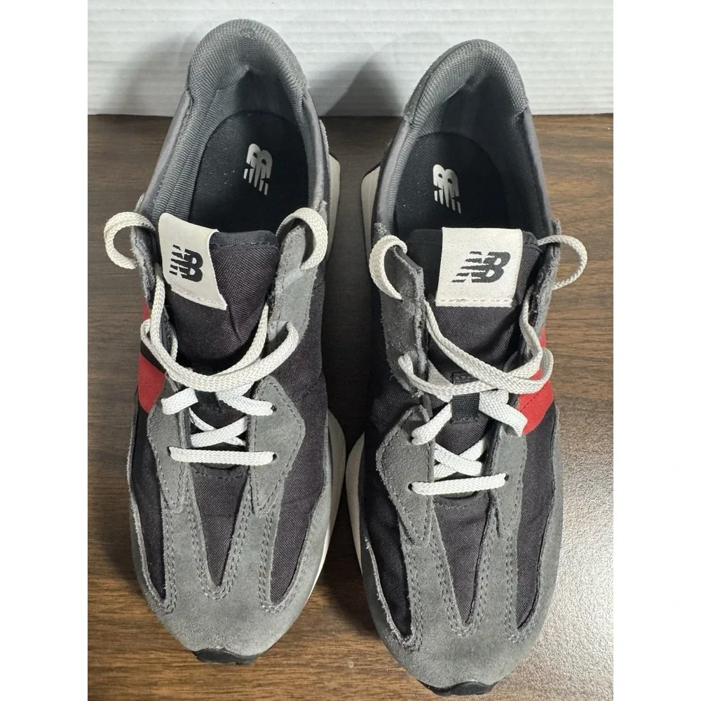 New Balance 327 Magnet Team Red MS327FF Boys Size 7 Lifestyle Sneakers Shoes
